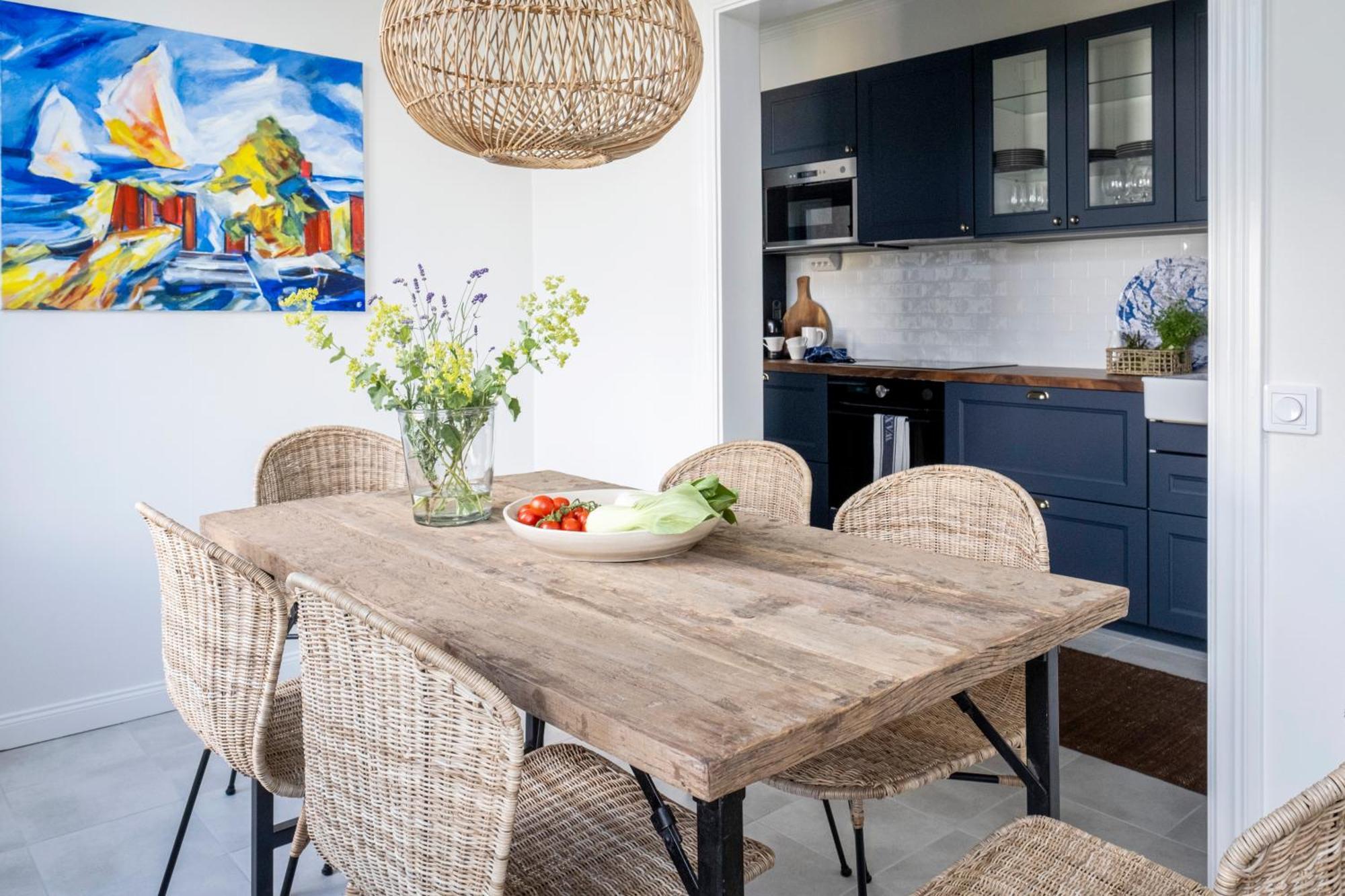 Ferienwohnung Bla Huset Vaxholm Exterior foto